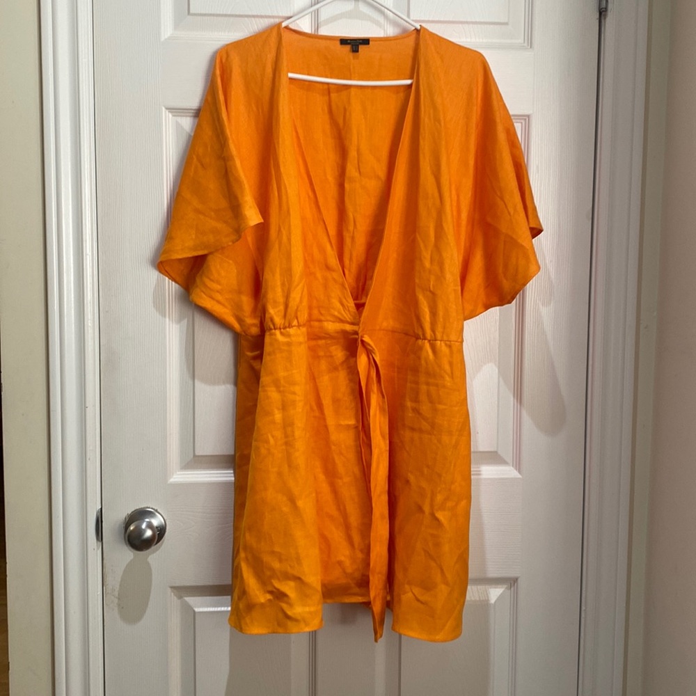 Massing dutti linen dress